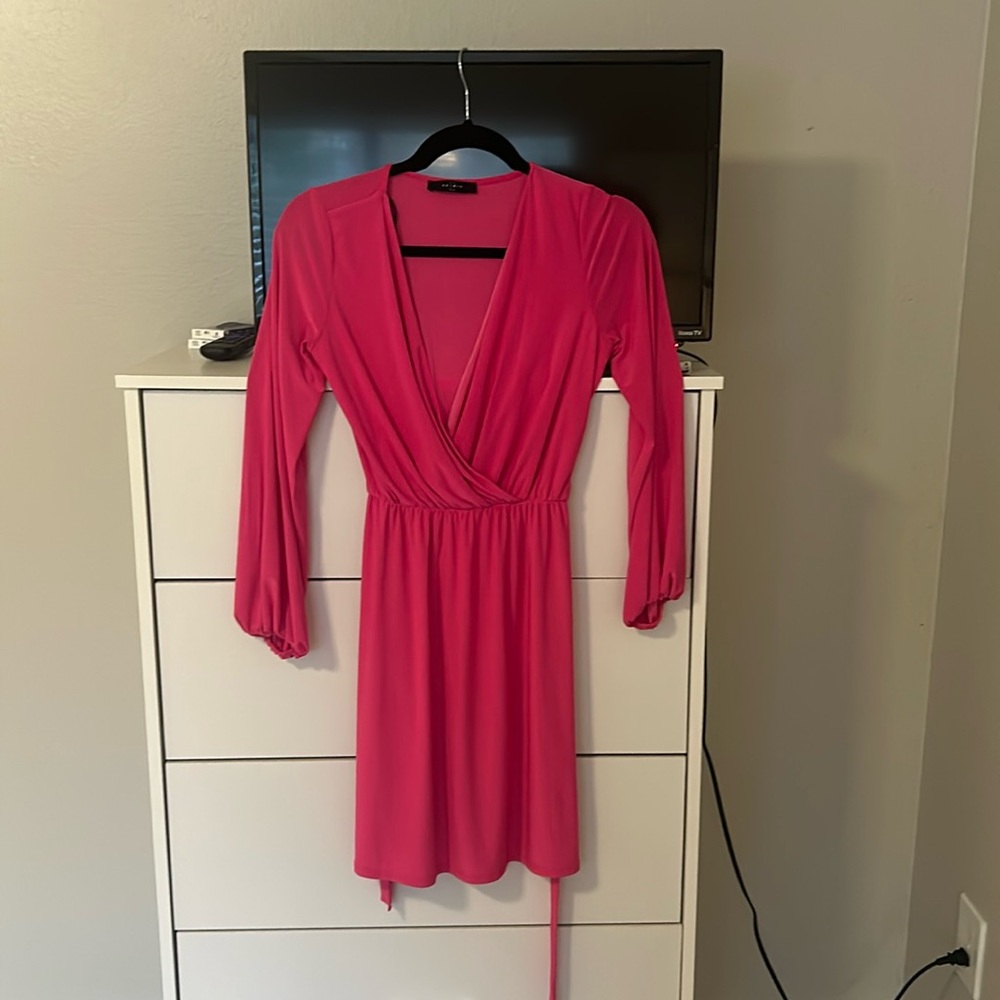 Pink 21 Saints dress